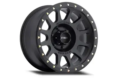 Method Race Wheels Aluminum Wheels 17x8.5 NV MR305 Bolt Pattern 6 On 139.7 Offset 25 Lip Size 1.18 Matte Black MB Method