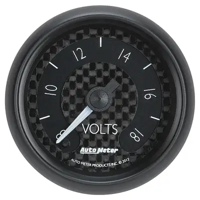AutoMeter Gauge, Voltmeter, 2 1/16", 18V, Digital Stepper Motor, GT