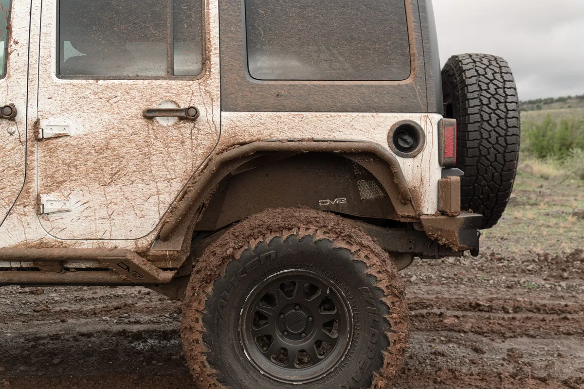 DV8 2007-2018 Jeep Wrangler JK Rear Inner Fenders INFEND-10RB product image