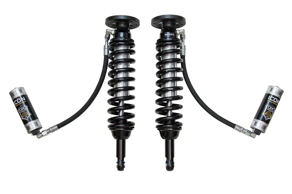 ICON 2009-2013 Ford F-150 4WD, 1.75-2.63” Lift, Front, V.S. 2.5 Series Coilover Kit, Remote Reservoir w/ CDCV product image