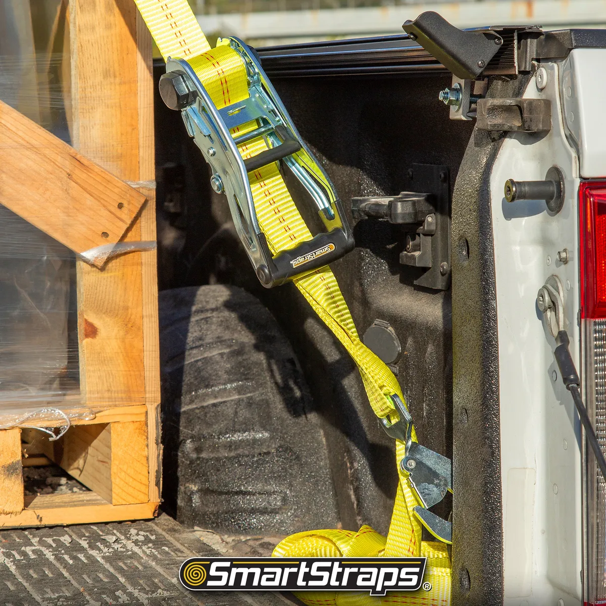 14ft 5000lb Ratchetx Ratchet Tie Down 2 pk Yellow product image