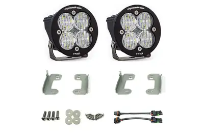 Baja Designs Jeep JK Fog Lights Pocket Kit Squadron R Pro Baja Designs