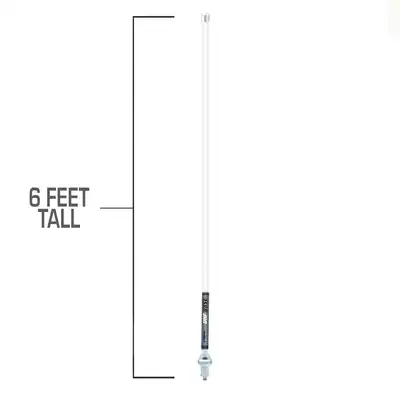 Rugged Radios Fiberglass Base Camp Antenna - Uhf, Vhf or Gmrs - Clearance