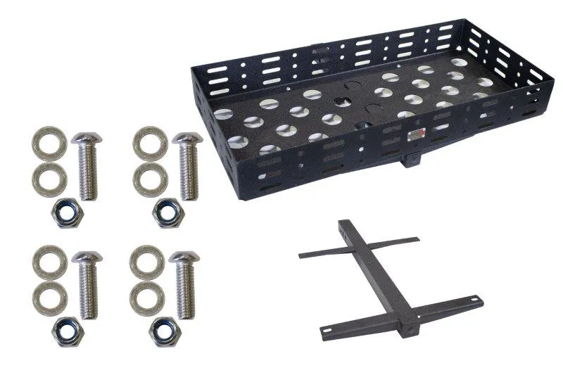 8-gauge steel, Black powder coat, Stainless Steel hardware, 40 in. long x 19 in. wide product image