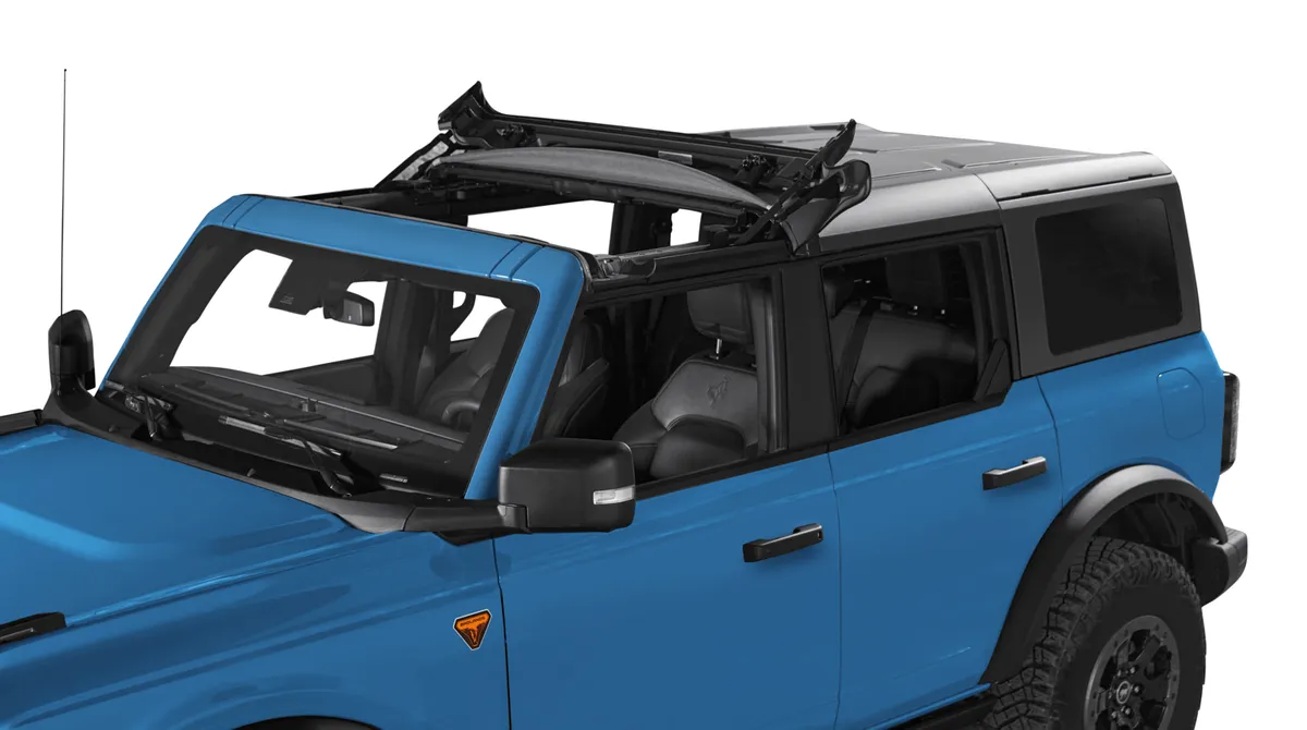 Sunrider for Hardtop '21-26 Bronco Bronco Raptor 4-Door Black Diamond Bestop product image