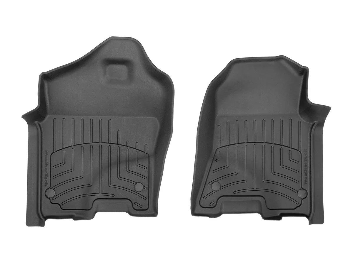 Black Front 3D Floor Mats RAM Ram 1500 2019 + product image