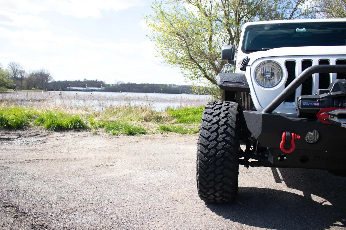 Fishbone Offroad Front Steel Elite Fenders for 2018-Current Jeep Wrangler & 2020-Current Jeep Gladiator FB23454F product image