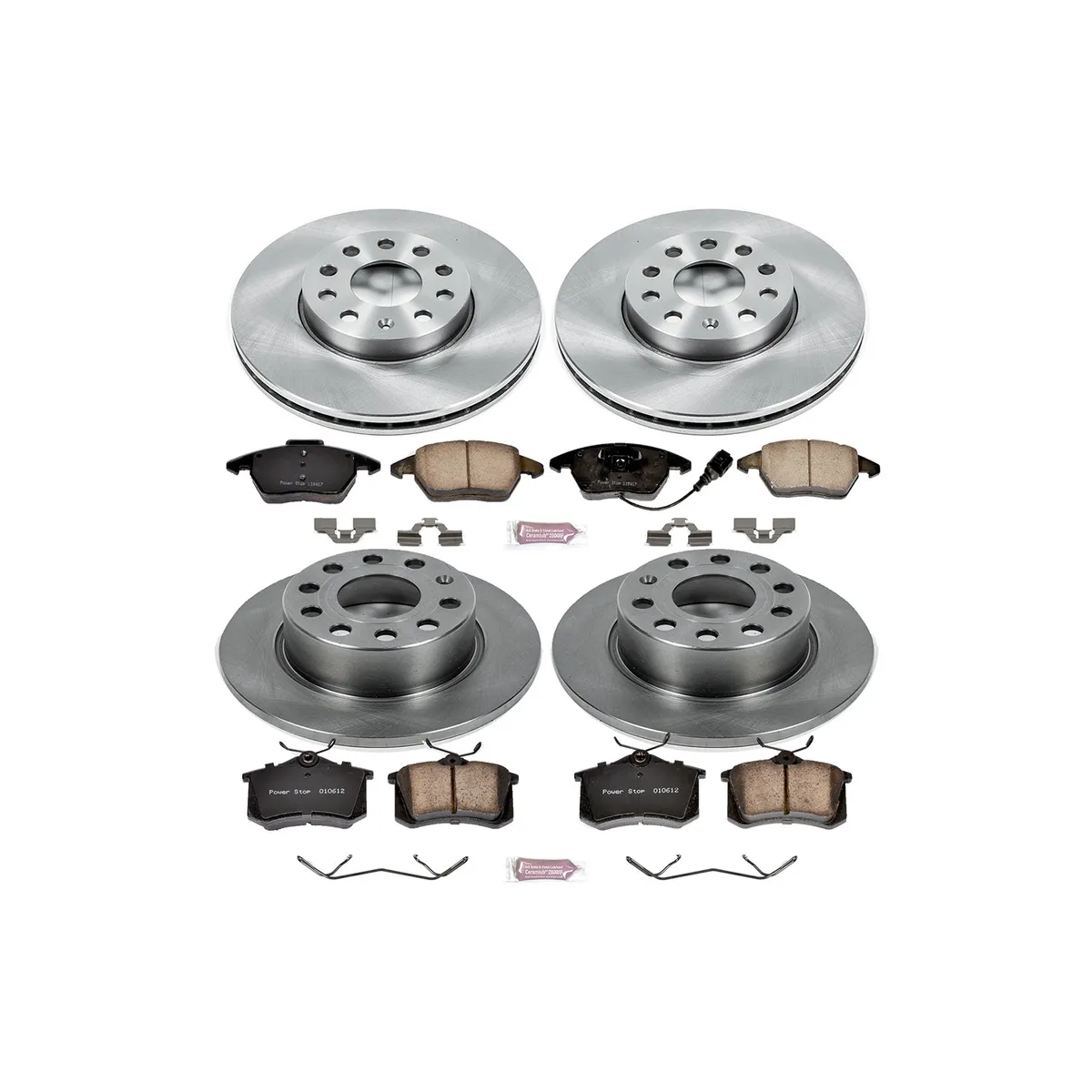 Autospecialty Brake Kit fr 2010-2012 Audi a3 2016 vw Eos 2012-2018 vw Jetta product image