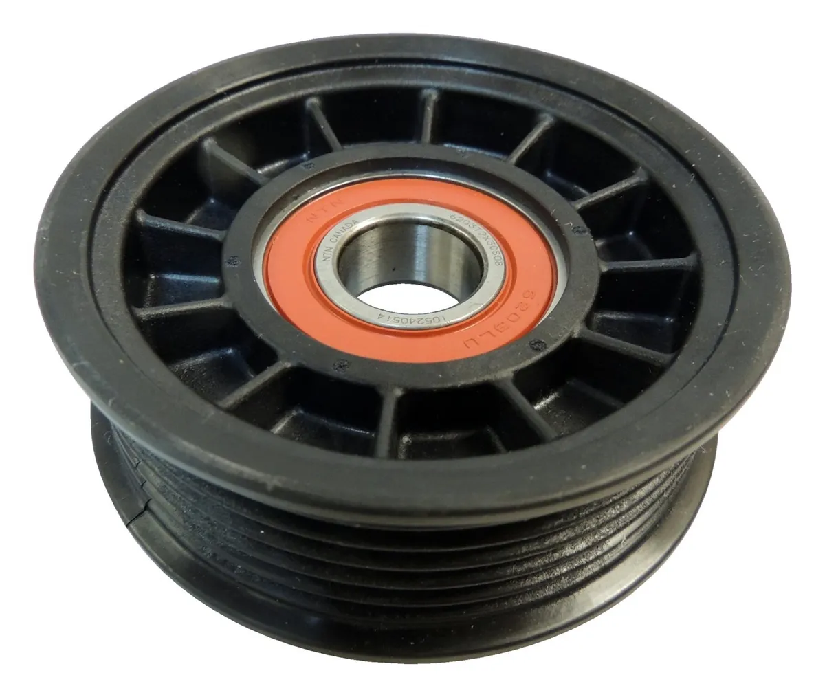 Drive Belt Idler Pulley 2002-2007 KJ Liberty w/ 3.7L Engine;1998-2004 LH Concorde, Intrepid, Vision, LHS, 300M w/ 2.7L Engine;2004-2004 CS Pacifica w/ 3.5L Engine;2007-2007 KA Nitro w/ 3.7L Engine;2000-2000 AN Dakota w/ 4.7L Engine w/o A/C;2004-2004 product image