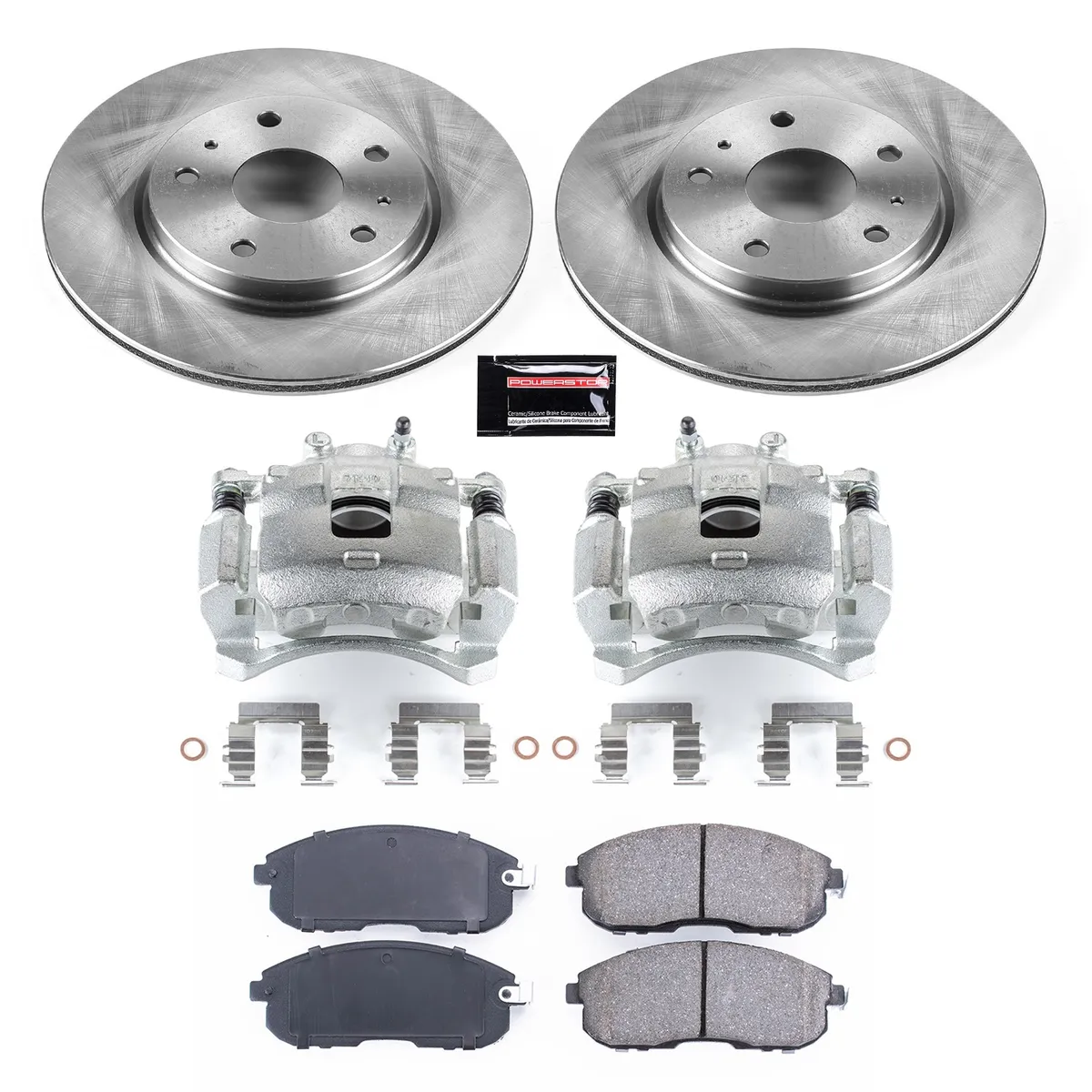 Z17 Direct Replacement Kit: Rotors; Ceramic Pads; Calipers product image