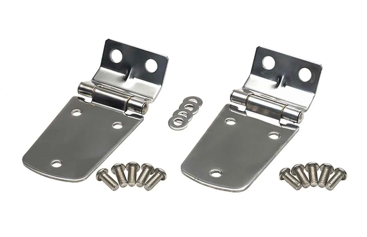 Jeep TJ Hood Kit 98-06 Wrangler TJ Polished Silver Kentrol product image