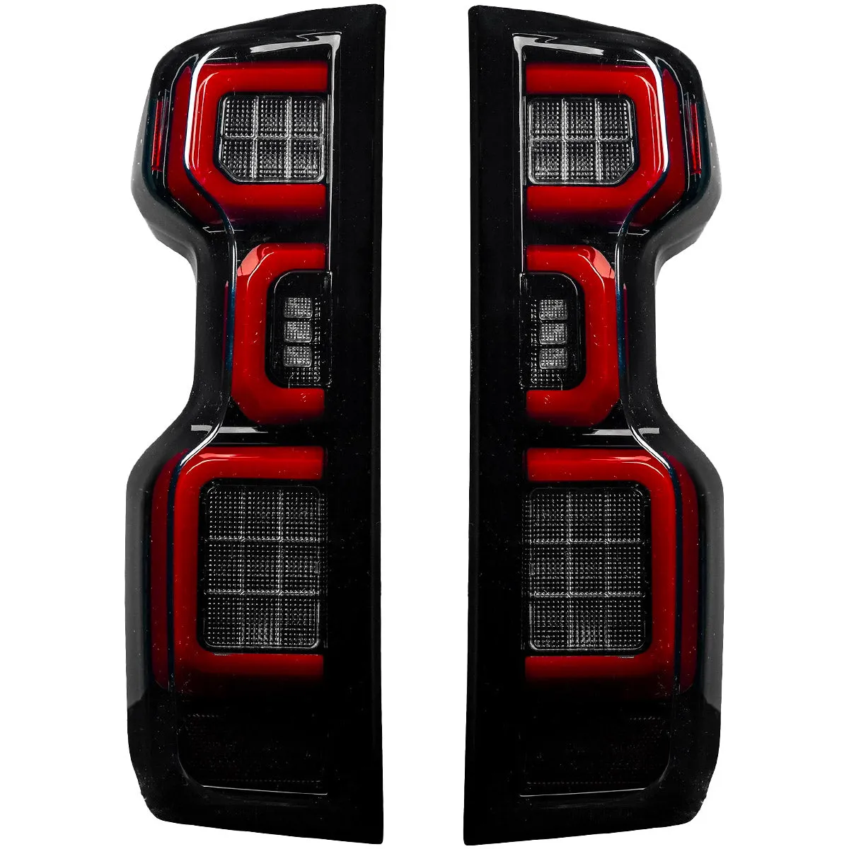 Chevy Silverado 2500/3500 20-23 Ultra Bright OLED Tail Lights (Replaces Factory/OEM Halogen Tail Lights Only) - Multiple Lens product image