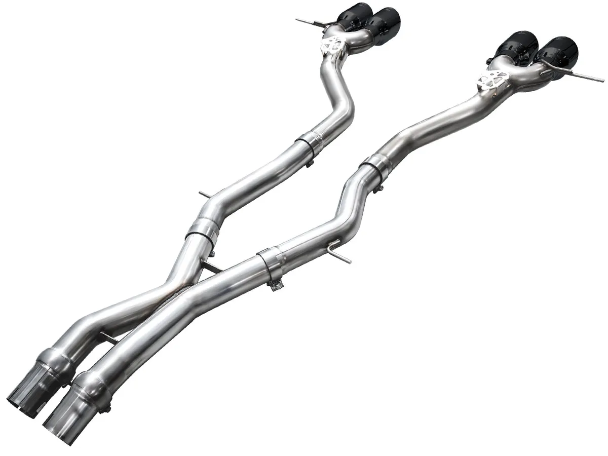 AWE SwitchPath™ Exhaust for BMW G87 M2 - Chrome Silver Tips product image