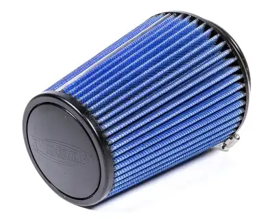 Volant Pro 5 Air Filter; Round; 5 in. Flange; 6.5 in. Base; 4.75 in. Top; H-8 in.; Blue; Fits PN[15843/15857/15881/16859/16959/19054/19846/19854/19954/19955];