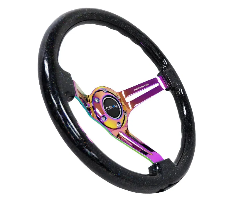 Steering Wheel 350mm 3in Dish Galaxy -Neochrome product image