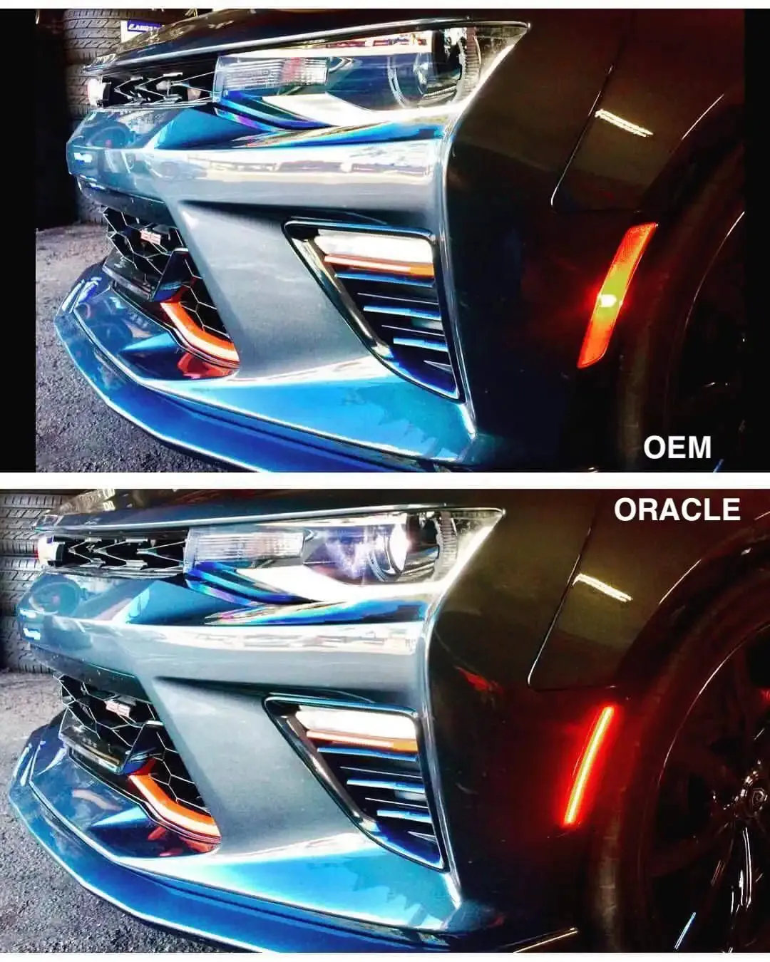 9900-019 - 2016-2019 Chevrolet Camaro ORACLE Concept Sidemarker Set - Clear - No Paint product image