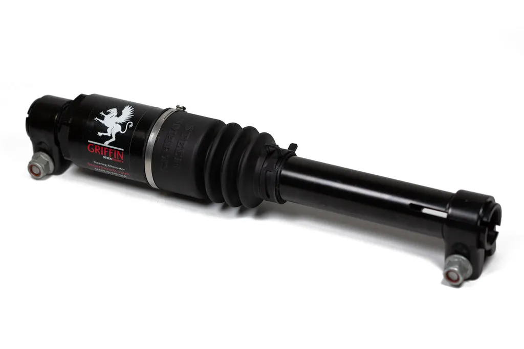 Jeep Steering Attenuator Upgrade for XD Drag Links Griffin XD For 07-24 Wrangler JK/JL, Gladiator Black Bellow Steer Smarts product image