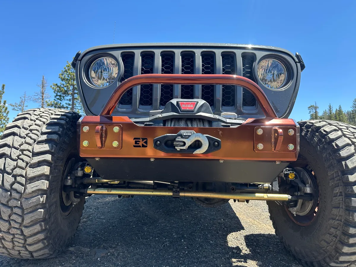 Gauntlet Front Bumper w/Bull Bar Tube for Jeep JL/JT (2018+) product image