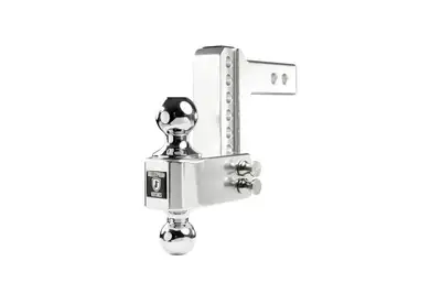 BulletProof Hitches BulletProof 2.0 Aluminum Medium Duty 4 Drop/Rise Hitch AL204