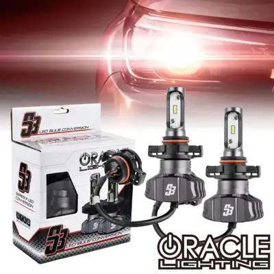 Oracle Lighting Oracle Lighting S5237-001 H16 S3 LED Headlight Bulb Conversion Kit, 6000K
