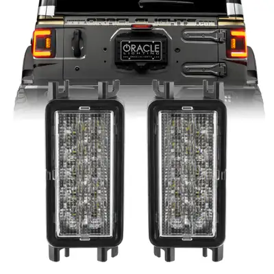 Oracle Lighting ORACLE Lighting Dual Function Amber/White Reverse LED Module for Jeep Wrangler JL Flush Tail Lights