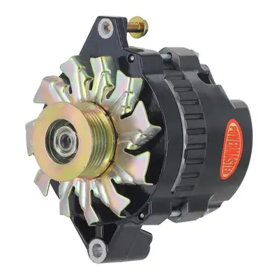 Power Master XS Volt™ Hi Amp Alternator; CS130; Straight Mounting; 140 Amp; 95 Idle; 6 Groove Pulley; Black;