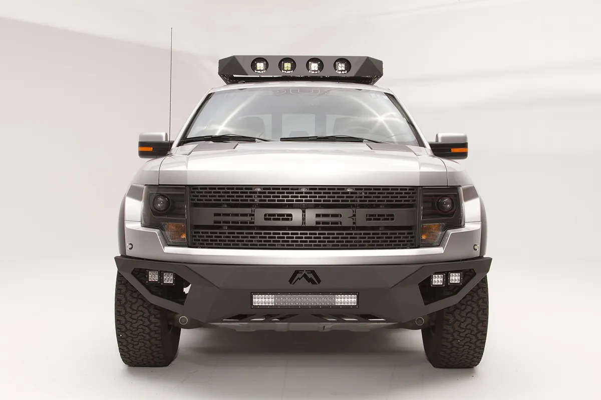 1014 Raptor Vengeance Front Bumper w/ no Guard Matte Black product image