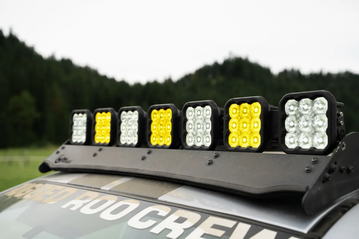 Diode Dynamics - SS5 Sport Universal CrossLink 7-Pod Lightbar White Combo product image
