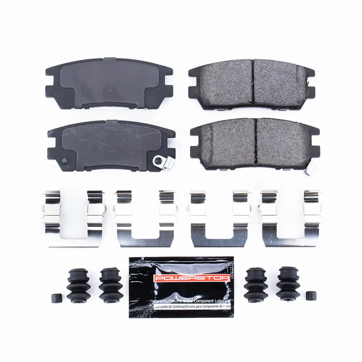 Rear Z23 Evolution Sport Carbon Fiber Infused Ceramic Brake Pads product image