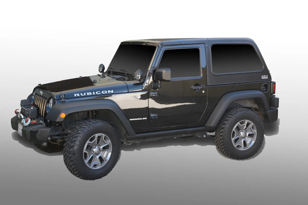 0718 Jeep Wranger JK 2DR 2pc Hard Top (Fast Back)(No Defrost no Wiper) product image