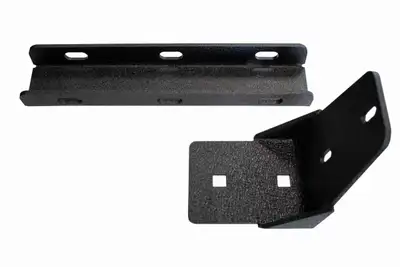 Fishbone Offroad Black textured powder coat, 10-Gauge steel, Stainless Steel hardware