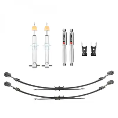Belltech Lower Kit 0in Front/4in Rear 19- GM P/U 1500