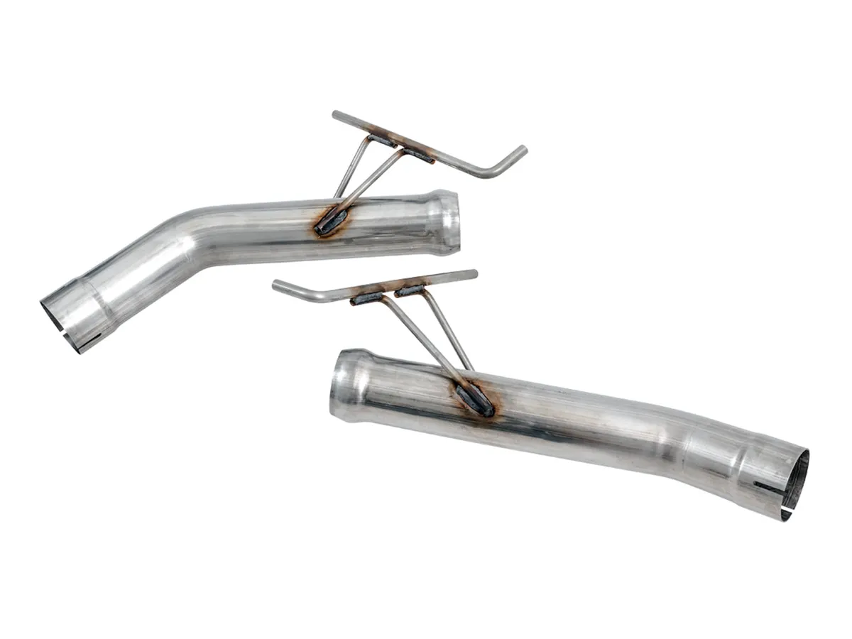 AWE Track Edition Exhaust for C8 Corvette - Quad Chrome Silver Tips product image