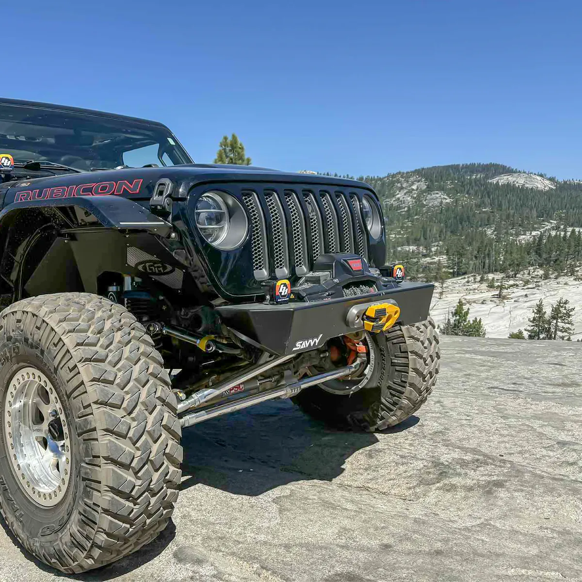 18c Wrangler/20c Gladiator Krawler Lite Front Bumper Witho Hoop Raw product image
