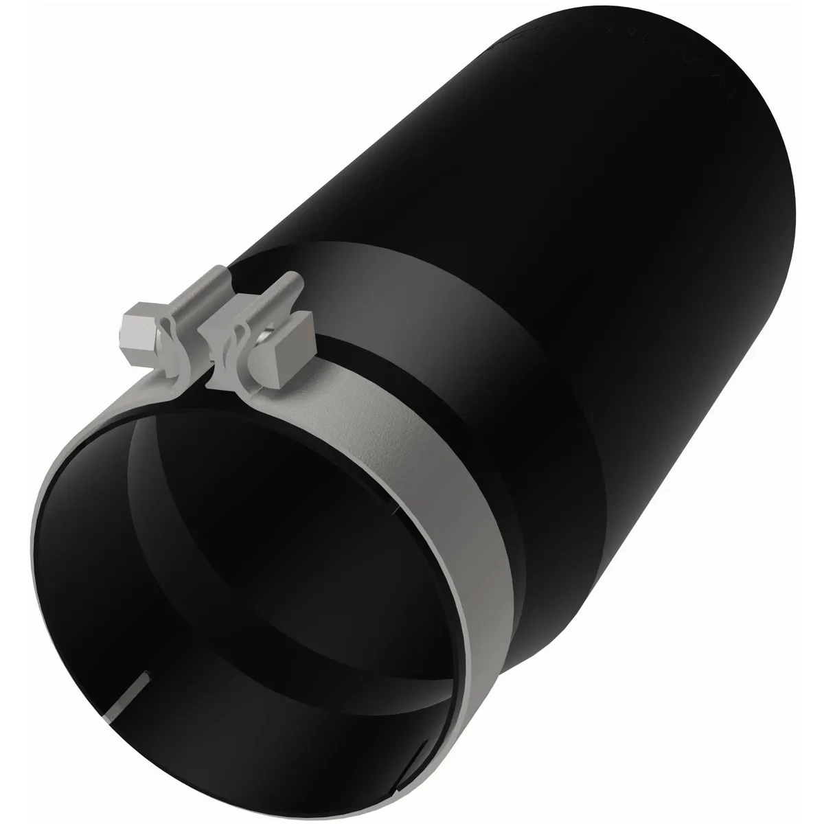 Exhaust Tip 5in Id/6in Od 13in Oal Ss Blk W/Clamp Ea product image