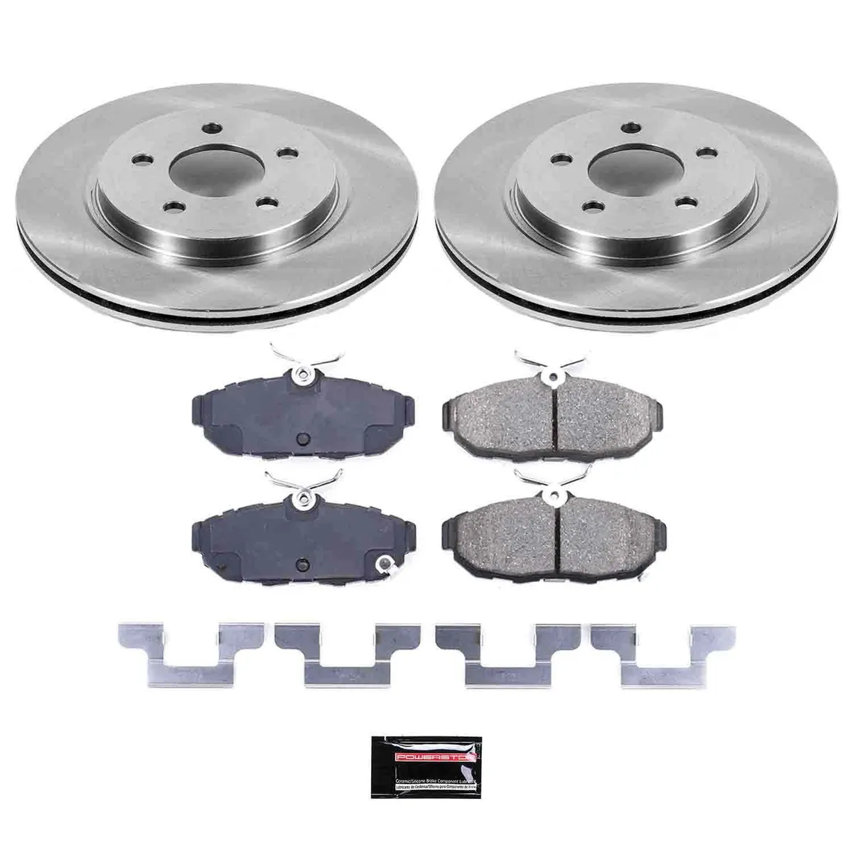 Z17 Direct Replacement Kit: Rotors; Ceramic Pads W/Hardware product image