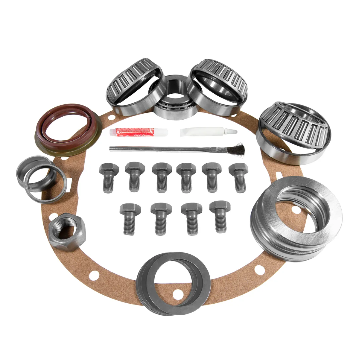 Master Overhaul Kit For 1999-2008 GM 8.6 Inch Differential 99-08 8.6 Inch GM Master Overhaul Kit W/M802048 Pinion Bearing Yukon Gear product image