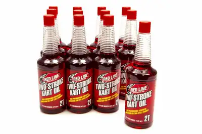 Red Line Oil 2 Cycle Kart Oil Case 12x16 Oz. Bottles
