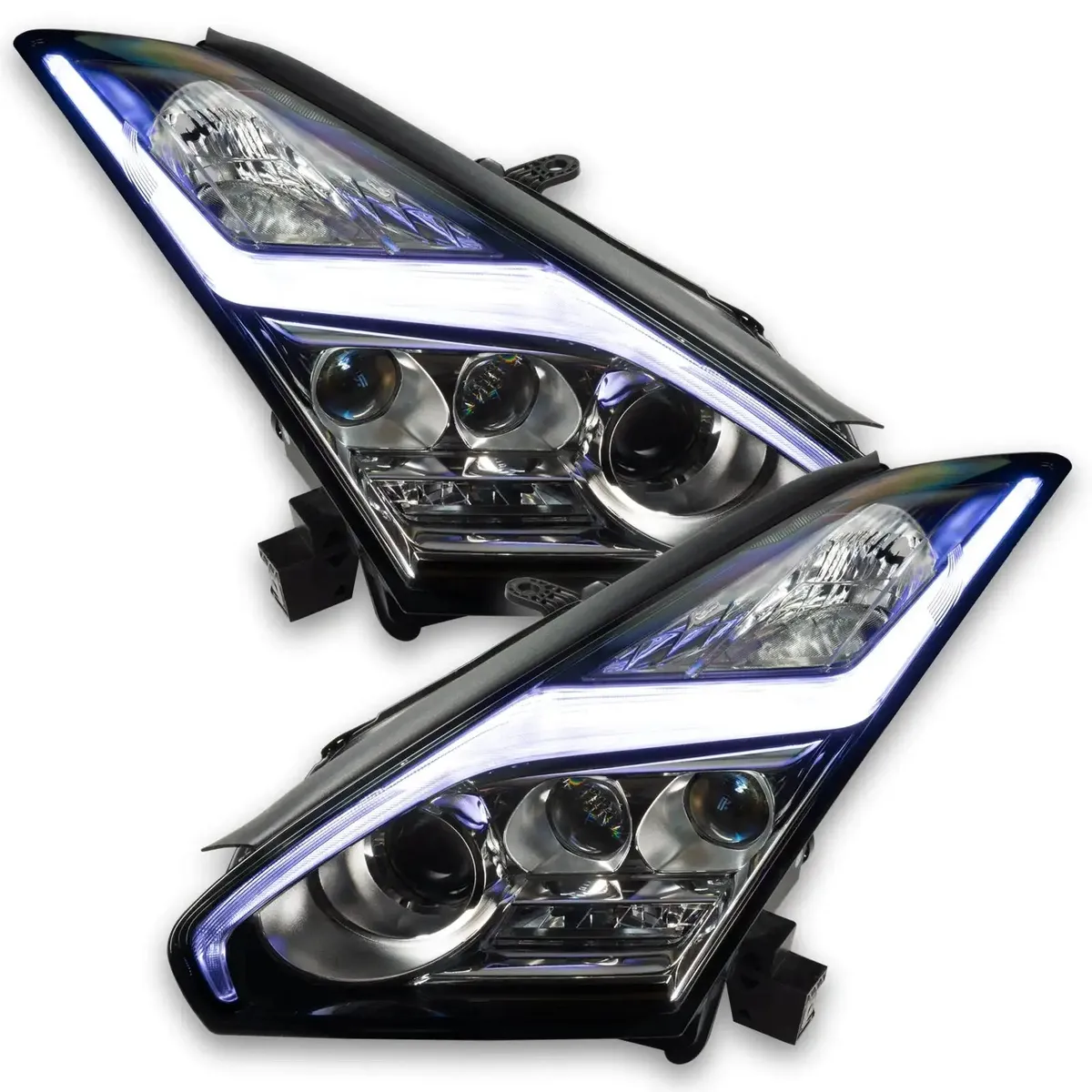Oracle Lighting 2015-2024 Nissan Gt-R Colorshift "lightning Bolt" Rgb+w Headlight DRL Upgrade Kit product image