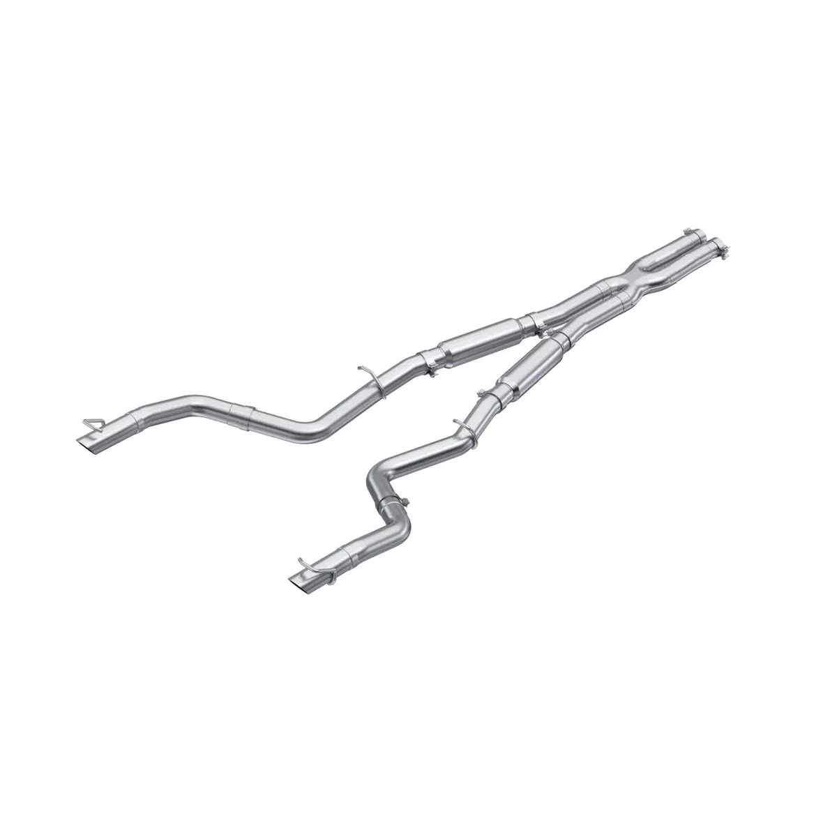 2015-2016 Dodge/ Chrysler Charger/ 300 5.7L Aluminized Steel 3 Inch Cat-Back Dual Rear Exit Street Profile MBRP product image
