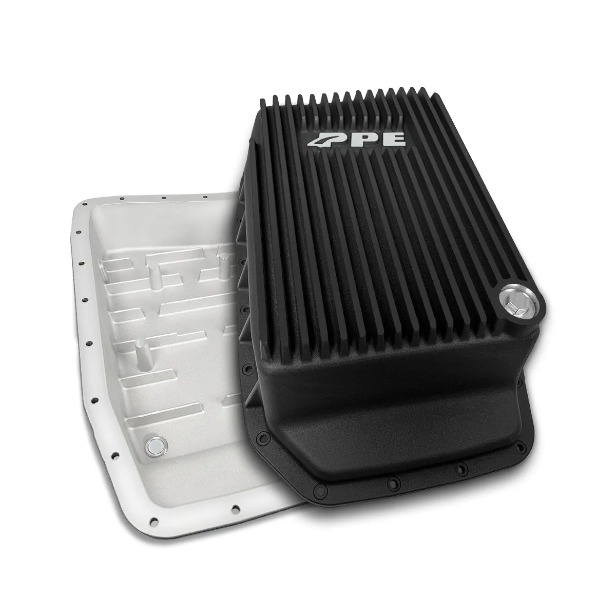 Ford 6R80 Deep Transmission Pan 2015-2017 Ford F-150 Black PPE Diesel product image