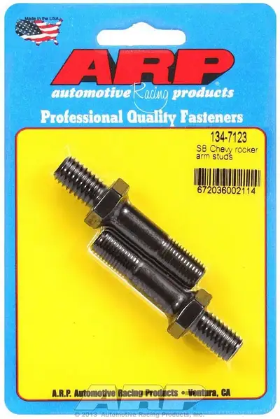 ARP Auto Racing Chevy sb 7/16 Rocker Arm Stud Kit Adj Thread Length .670in 2pc