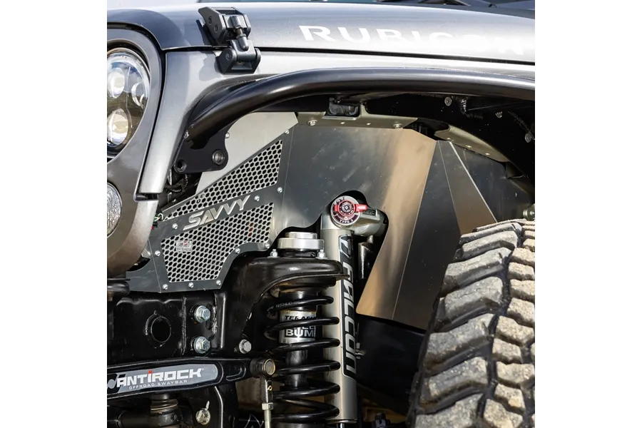 0718 Wrangler Front Inner Fender Liner Raw product image