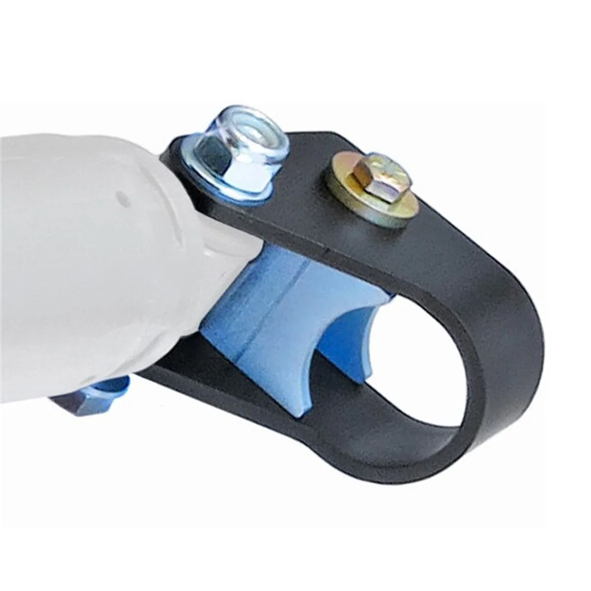 Currectlync® Steering Stabilizer Relocation Bracket; Tie Rod Clamp; Fits 40-42mm Tie Rods; product image