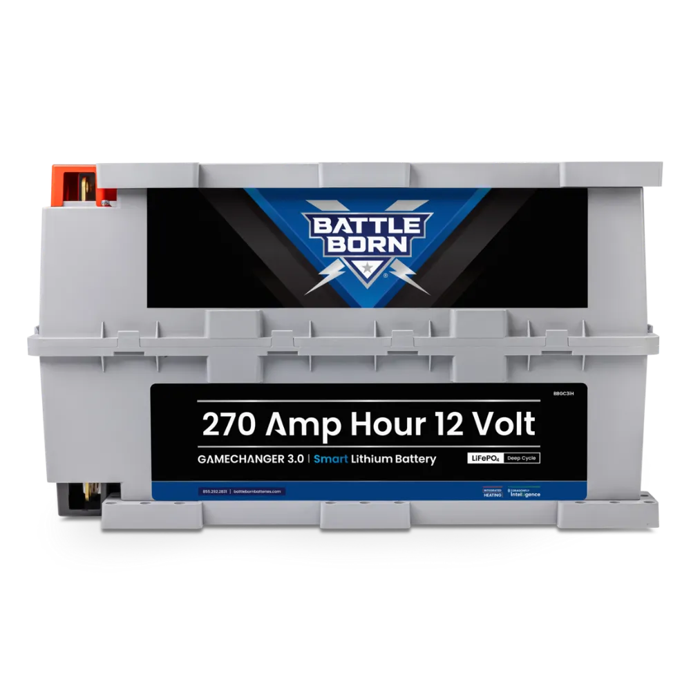270ah 12v Gc3 Smart Lifepo4 Deep Cycle Battery product image