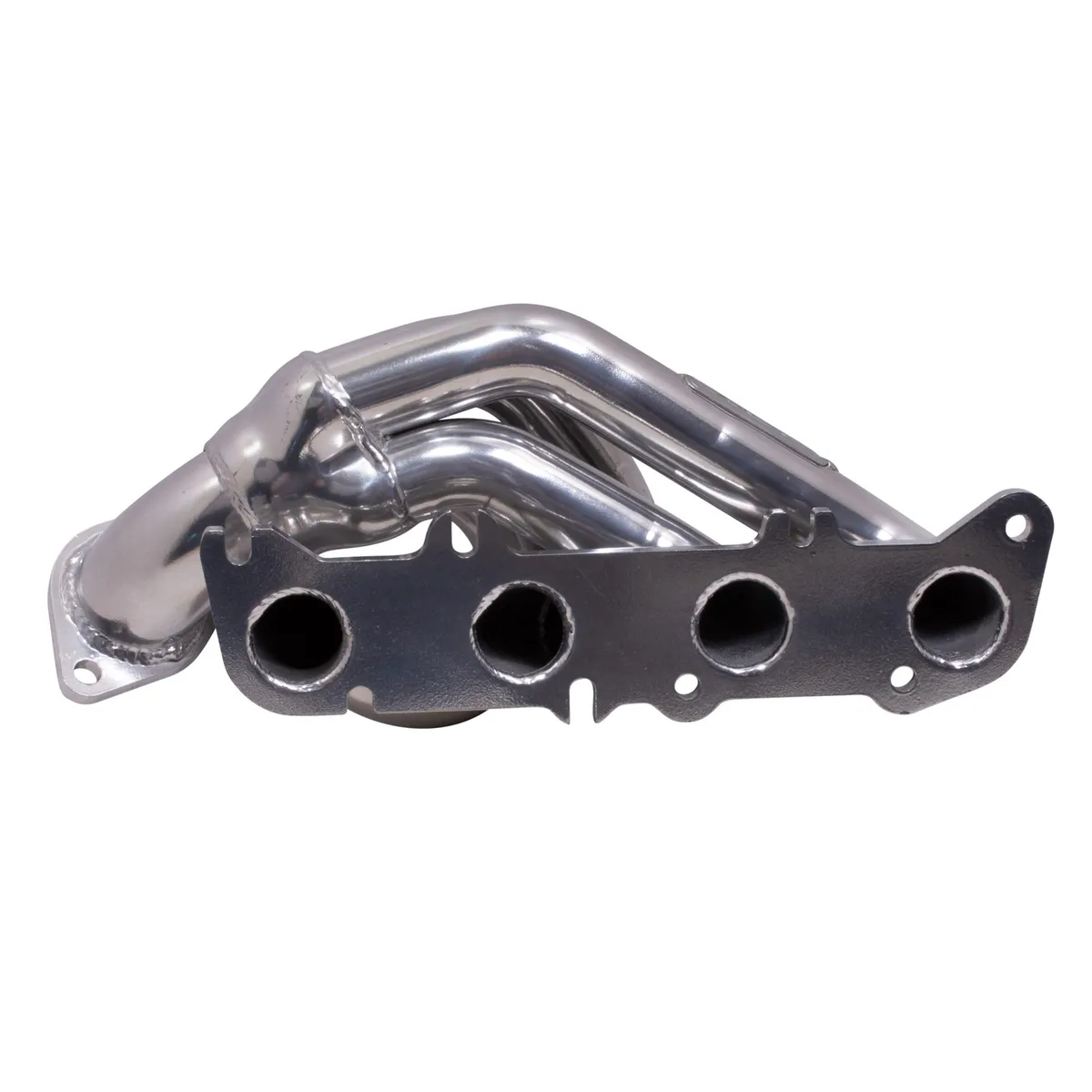 2011-2014 Ford F150 Coyote 5.0 Truck 1-34 Shorty Tuned Length Headers - Polished Silver Ceramic product image