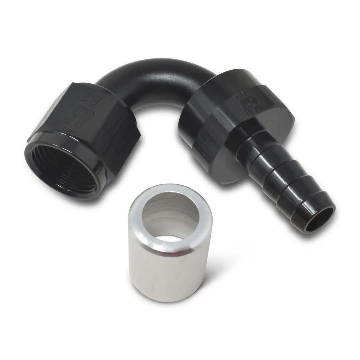 #12 120 Deg Hose Fitting P/C Crimp-On product image