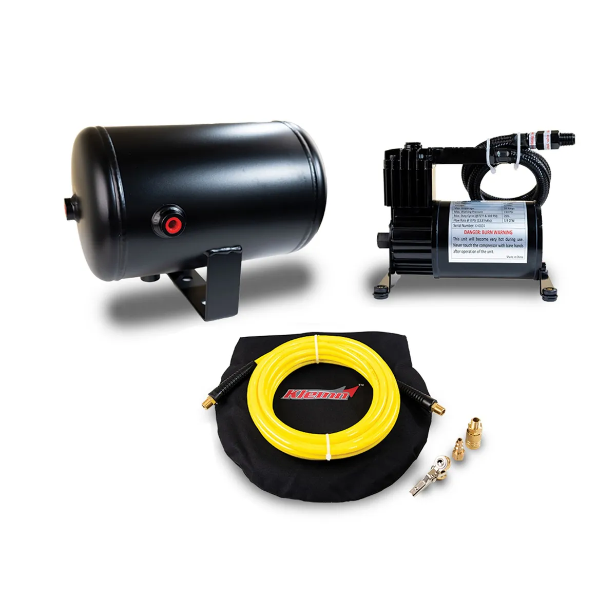 Onboard Air System; Includes 130 PSI Air Compressor PN[6270RC]/ 1.0 Gallon Air Tank PN[6270RT]; product image