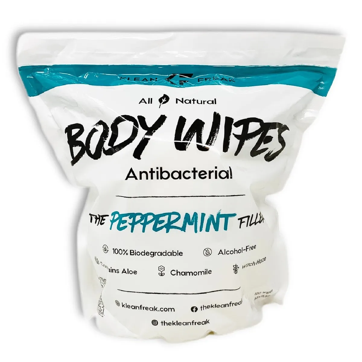 Klean Freak The Filler Antibacterial Body Wipes - Citrus product image