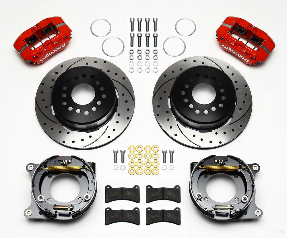 1957 - 1964 Chevrolet Forged Dynapro Low-Profile Rear Parking Brake Kit - 140-11827 product image